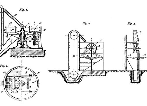 BMD blast wheel patent 1893