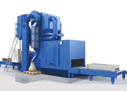 Roller Conveyor | Blast Machine | Wheelabrator